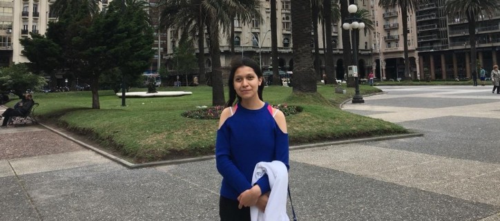 Emely in a plaza - cropped